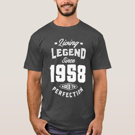 Leven Legend 1958 T-shirt (Voorkant)