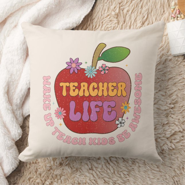 Leven leraar kussen (Deken)