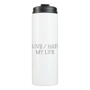 Leven Liefde/Haat Thermosbeker