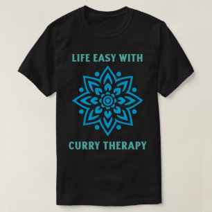 Leven makkelijk met Curry Therapie Curry Liefhebbe T-shirt