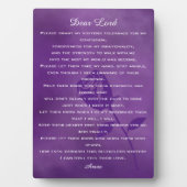 Leven met Alzheimer's Prayer Fotoplaat (voorkant)