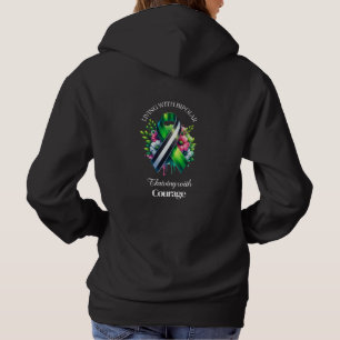Leven met bipolaire stoornis Succesvol met moed Hoodie