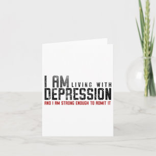 Leven met depressie - Geestelijke en geestelijke g Kaart