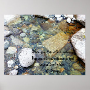 Leven met een Narcistisch Poster