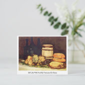 Leven met fruit door Francisco de Goya Briefkaart (Staand voorkant)