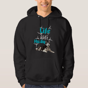 Leven met Husky Hoodie