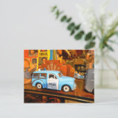Leven met Panda Car Briefkaart (Staand voorkant)