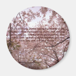 Leven met vreugde magneet