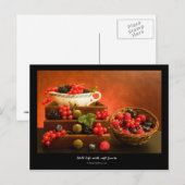 Leven met zachte vruchten briefkaart (Voorkant / Achterkant)