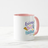 Leven mijn beste leven met FRIENDS™ Mok (Voorkant rechts)