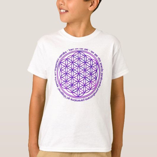 Leven - Moola mantra - violet T-shirt (Voorkant)