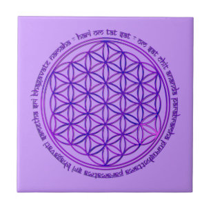 Leven - Moola mantra - violet Tegeltje