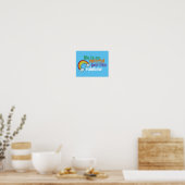 leven net als regenboog poster (Keuken)