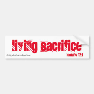 Leven Offer Bijbelcitaten Bumpersticker