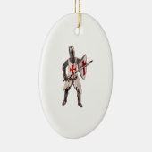 LEVEN OM TE DIENEN KERAMISCH ORNAMENT (Rechts)