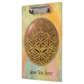 Leven- / onbeschaamde blikvangers - goud in het ba klembord (Links)