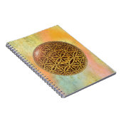 Leven- / onbeschaamde blikvangers - goud in het ba notitieboek (Rechterzijde)