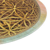 Leven- / onbeschaamde blikvangers - goud in het ba snijplank (Hoek)