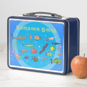 Leven onder water zee grappig ontwerp van cartoon  (In situ)