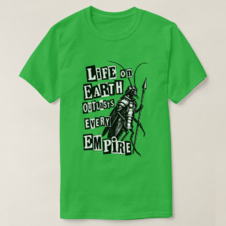 leven op aarde overleeft elk rijk t-shirt