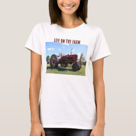 Leven op de boerderij t-shirt