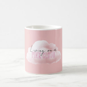 Leven Op Een Roze Wolk Koffiemok