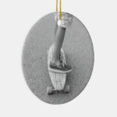 Leven op het longboard keramisch ornament (Rechts)