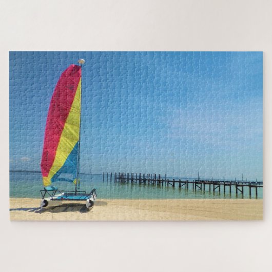 Leven op het strand - 20x30 - 1014 stuks legpuzzel (Horizontaal)