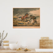 Leven op Prairie: Trapper's Defence (0879A) Poster (Keuken)