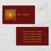 Leven - Ornament III Visitekaartje (Voorkant / Achterkant)