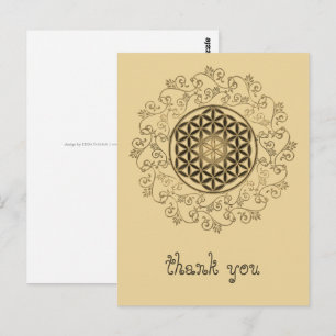 Leven - Ornamenten Mandala 2 Briefkaart