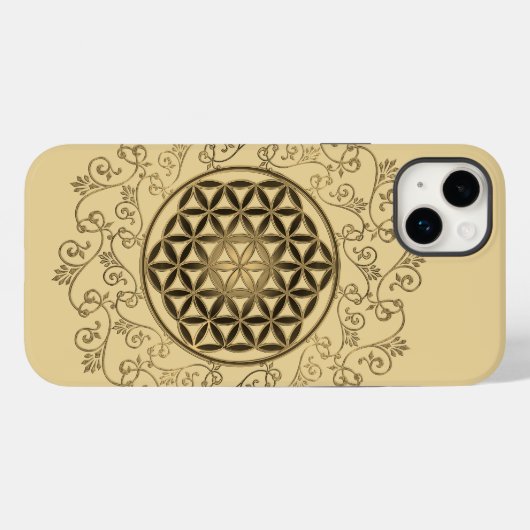 Leven -  Ornamenten Mandala 2 Case-Mate iPhone Case (Achterkant (horizontaal))