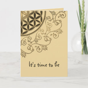 Leven -  Ornamenten Mandala 2 Kaart