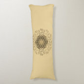 Leven - Ornamenten Mandala 2 Lichaamskussen (Voorkant Verticaal)