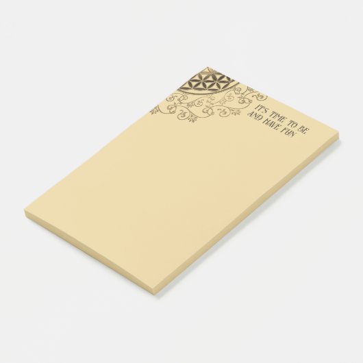 Leven -  Ornamenten Mandala 2 Post-it® Notes (Schuin)