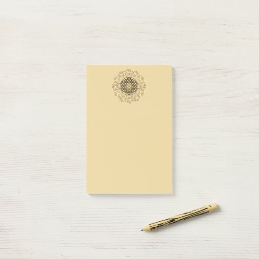 Leven -  Ornamenten Mandala 2 Post-it® Notes (Op bureau)