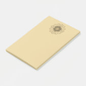 Leven -  Ornamenten Mandala 2 Post-it® Notes (Schuin)