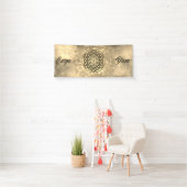 Leven -  Ornamenten Mandala 2 Spandoek (Insitu)