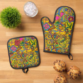 Leven Ovenwant & Pannenlap Set (Top down)