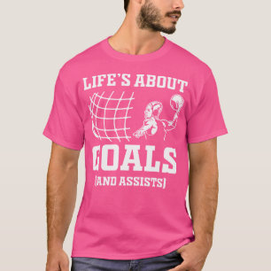 Leven Over Doelen Waterpolo Cool Waterpolo Sporten T-shirt
