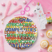 Leven Papieren Bordje (Feest)