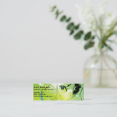 leven, persoonlijke opleiding mini visitekaartje (Staand voorkant)