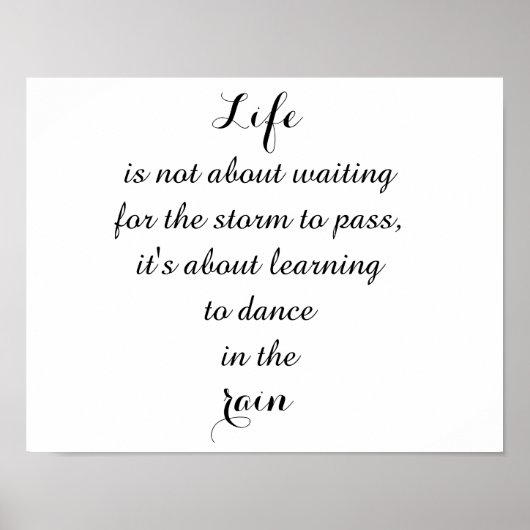 Leven Poster (Voorkant)