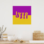 LEVEN poster VERLIEZEN (Keuken)