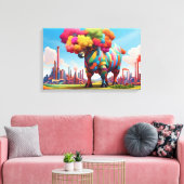 Leven & Revolutie Canvas Afdruk (Insitu (Woonkamer))