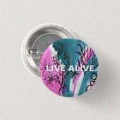 LEVEN. RONDE BUTTON 3,2 CM (Voorkant /achterkant)