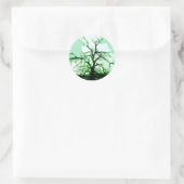 Leven Ronde Sticker (Tas)