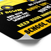 Leven schoolbus poster (Hoek)