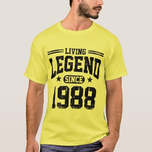 Leven sinds 1988 t-shirt (Voorkant)