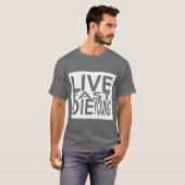 LEVEN SNEL DIE YOUNG T-Shirt (Voorkant volledig)